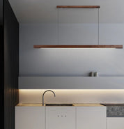 Minimalist Wooden Pendant Light | Kitchen Pendant Lighting & Adjustable Design 7