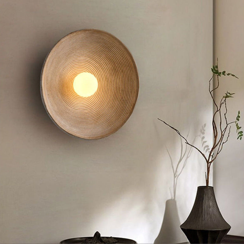 Minimalist Wooden Wall Light | Japanese Design Sconce & LED Illumination 2