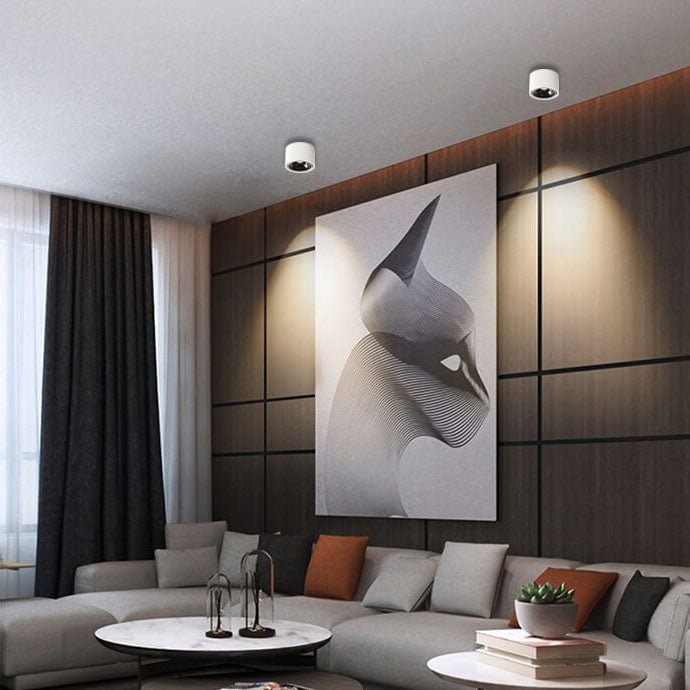 Modern Adjustable LED Ceiling Light Fixture | Energy Efficient & Minimalist Design 10