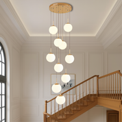 Modern Glass Globe Chandelier | Nordic Minimalist Design & LED Lighting 0