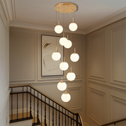 Modern Glass Globe Chandelier | Nordic Minimalist Design & LED Lighting 1