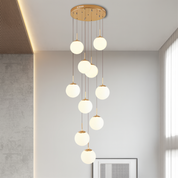 Modern Glass Globe Chandelier | Nordic Minimalist Design & LED Lighting 5