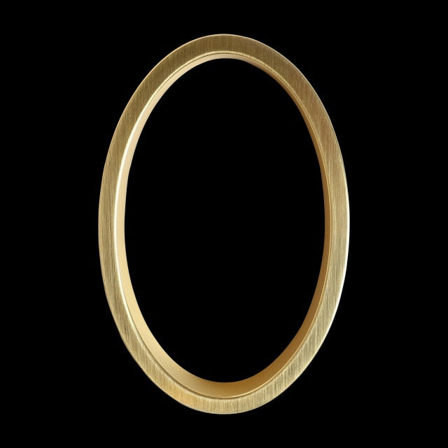 Modern Gold House Number | Rust-Free Zinc Alloy Plaque 0