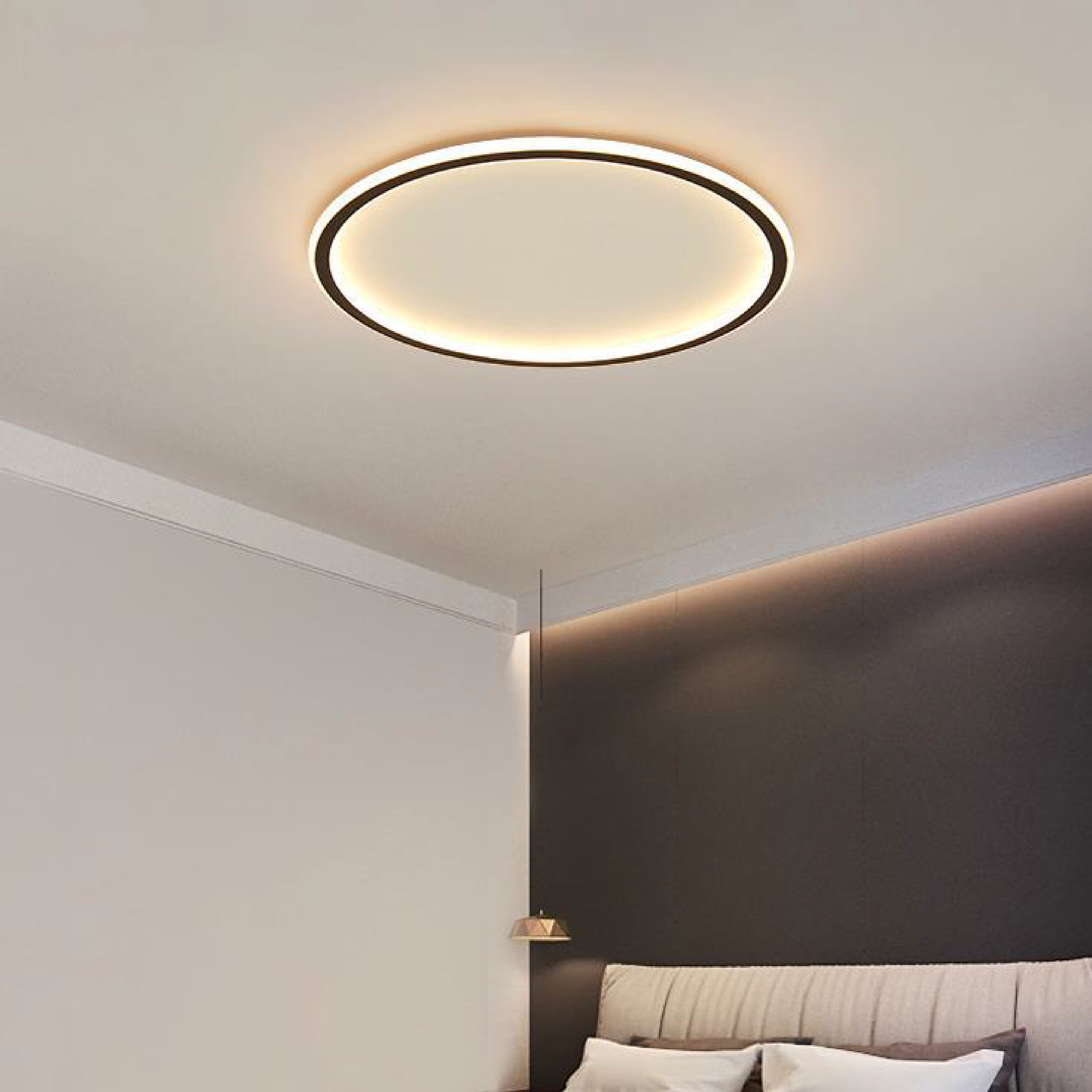 Modern LED Ceiling Light | Flush Mount Fixture & Scandinavian Design 5