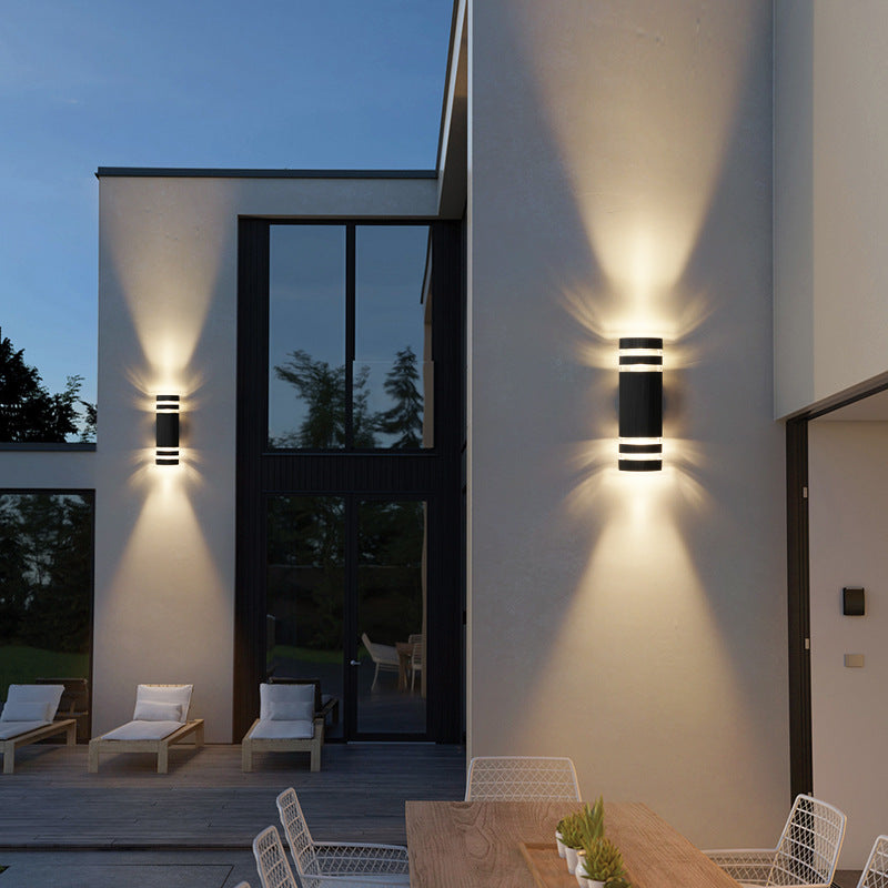 Modern Outdoor Wall Light | 2-Way LED Design & Weather-Resistant 1