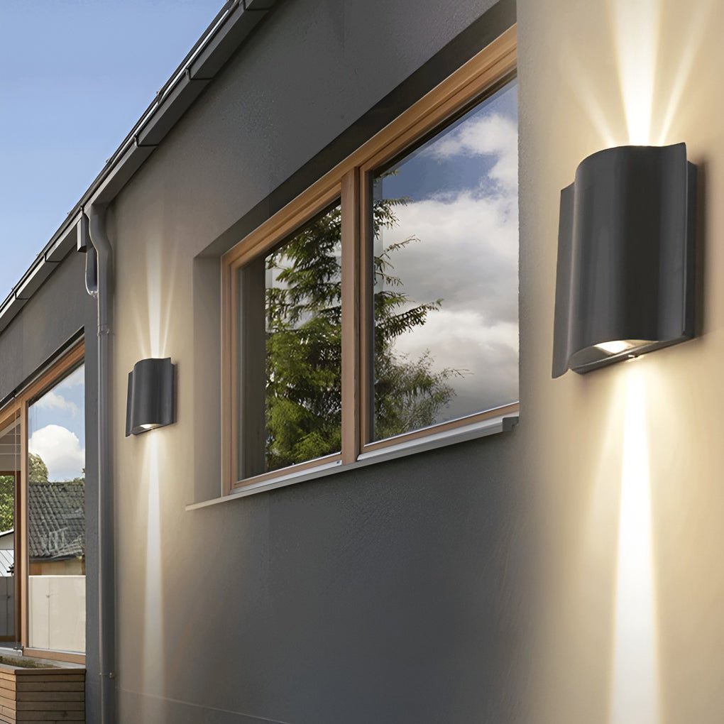 Modern Outdoor Wall Light | Energy-Efficient LED Fixture & Garden Wall Illumination 0