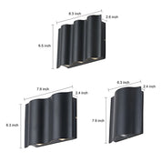 Modern Outdoor Wall Light | Energy-Efficient LED Fixture & Garden Wall Illumination 4