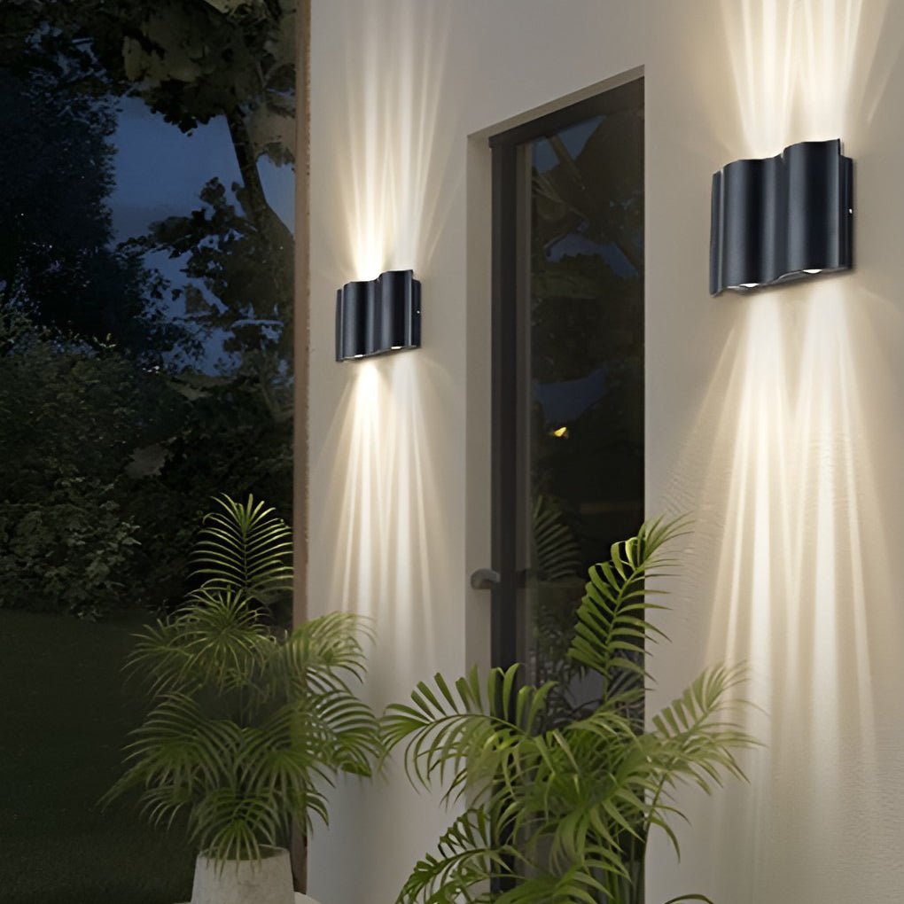 Modern Outdoor Wall Light | Energy-Efficient LED Fixture & Garden Wall Illumination 8