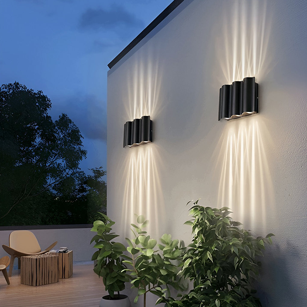 Modern Outdoor Wall Light | Energy-Efficient LED Fixture & Garden Wall Illumination 9
