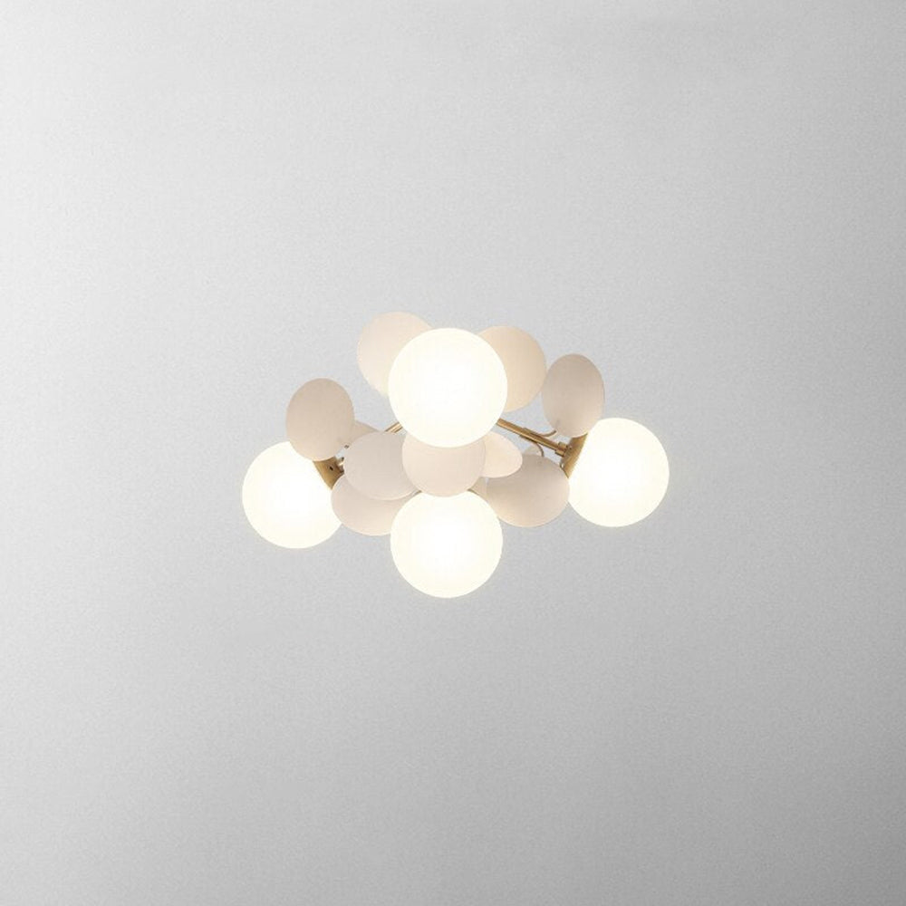 Nature-Inspired Chandelier Light | Vibrant Flower Branch Design 2