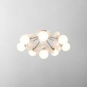 Nature-Inspired Chandelier Light | Vibrant Flower Branch Design 5