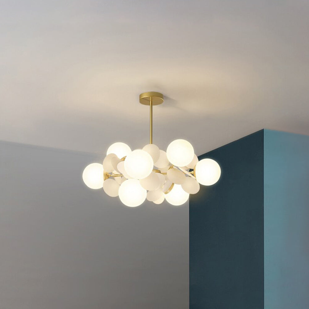Nature-Inspired Chandelier Light | Vibrant Flower Branch Design 6