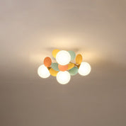 Nature-Inspired Chandelier Light | Vibrant Flower Branch Design 9
