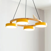 Nature-Inspired LED Chandelier | Modern Design with Adjustable Height 11