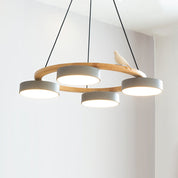 Nature-Inspired LED Chandelier | Modern Design with Adjustable Height 12