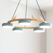 Nature-Inspired LED Chandelier | Modern Design with Adjustable Height 13