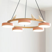 Nature-Inspired LED Chandelier | Modern Design with Adjustable Height 14
