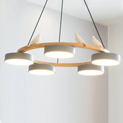 Nature-Inspired LED Chandelier | Modern Design with Adjustable Height 16