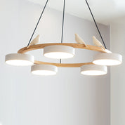 Nature-Inspired LED Chandelier | Modern Design with Adjustable Height 2