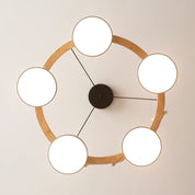 Nature-Inspired LED Chandelier | Modern Design with Adjustable Height 6