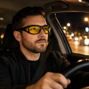 Night Vision Glasses Polarized Yellow Lens Driving