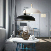 Elegant LED Ceiling Light Fixture | Nordic Oak Flush Mount Design