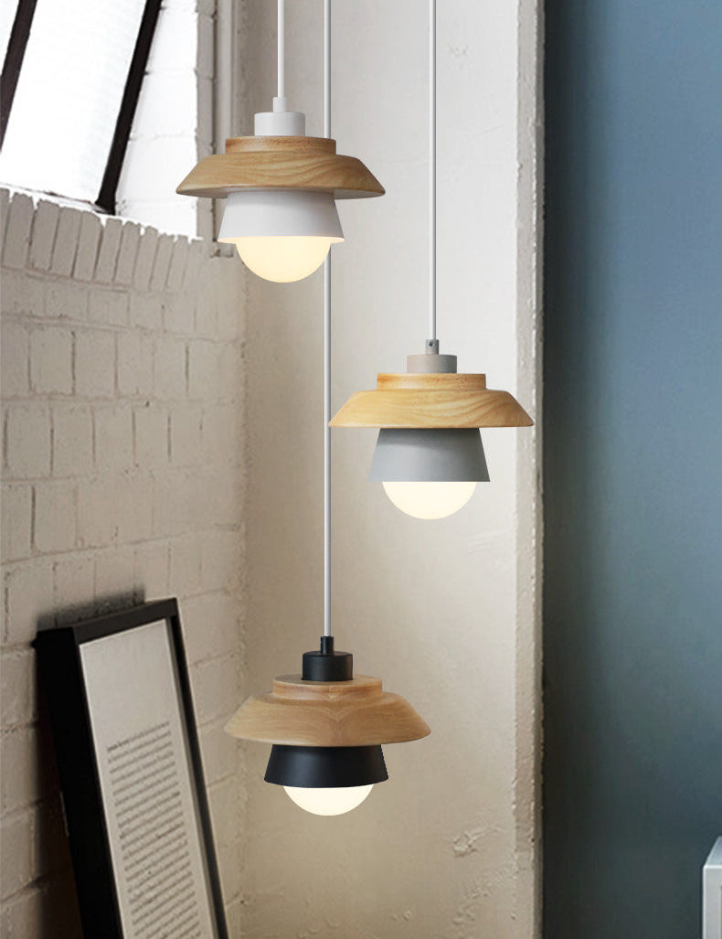 Olivia | Kitchen Pendant Lighting with Nordic Wood 10