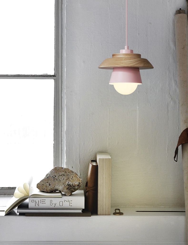 Olivia | Kitchen Pendant Lighting with Nordic Wood 2