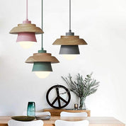 Olivia | Kitchen Pendant Lighting with Nordic Wood 4
