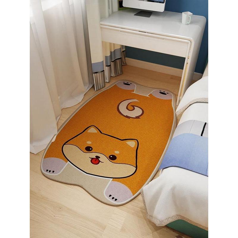 Plush Soft Cartoon Rug | Washable & Durable Animal Design 4