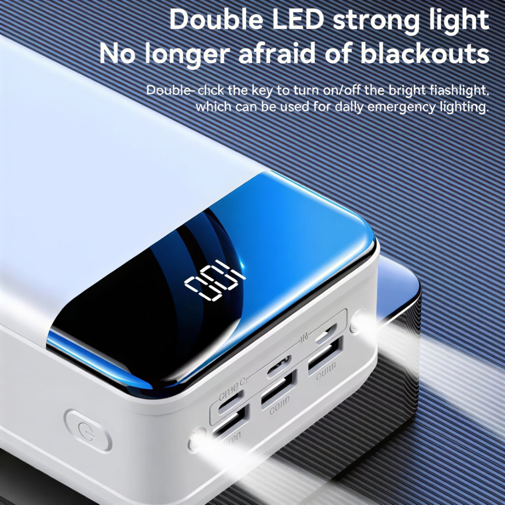 Power Bank 50000mah Fast Charging Laptop Tablet Smartphone
