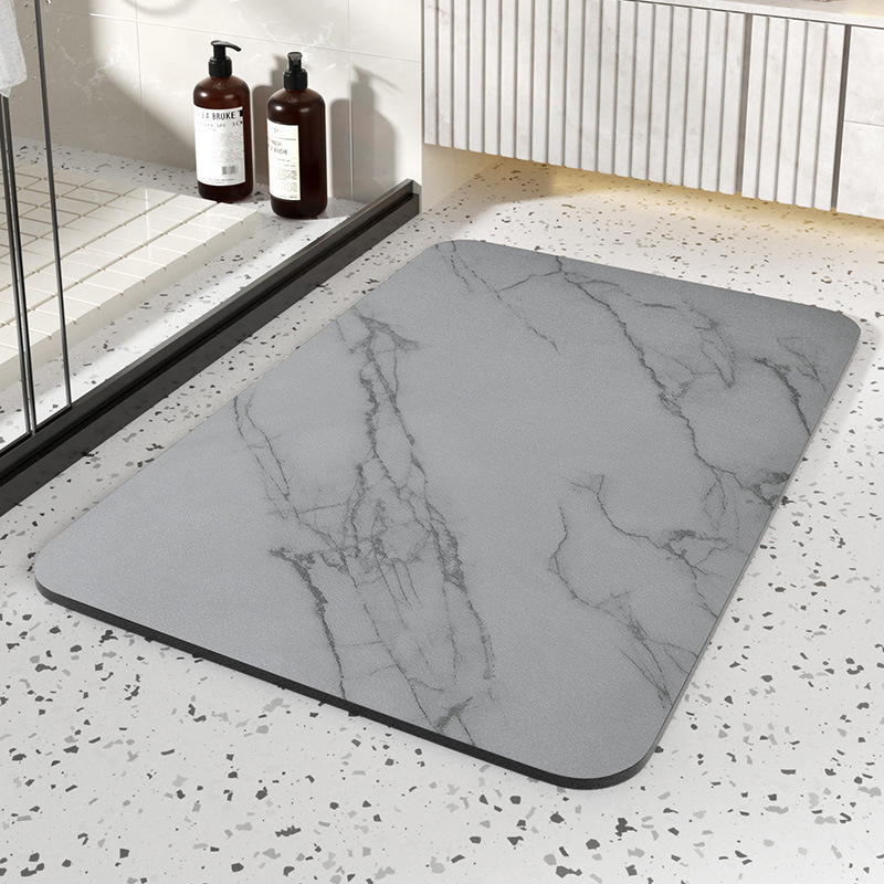 Quick Dry Bathroom Mat | Non-Slip Diatom Stone Rug 2
