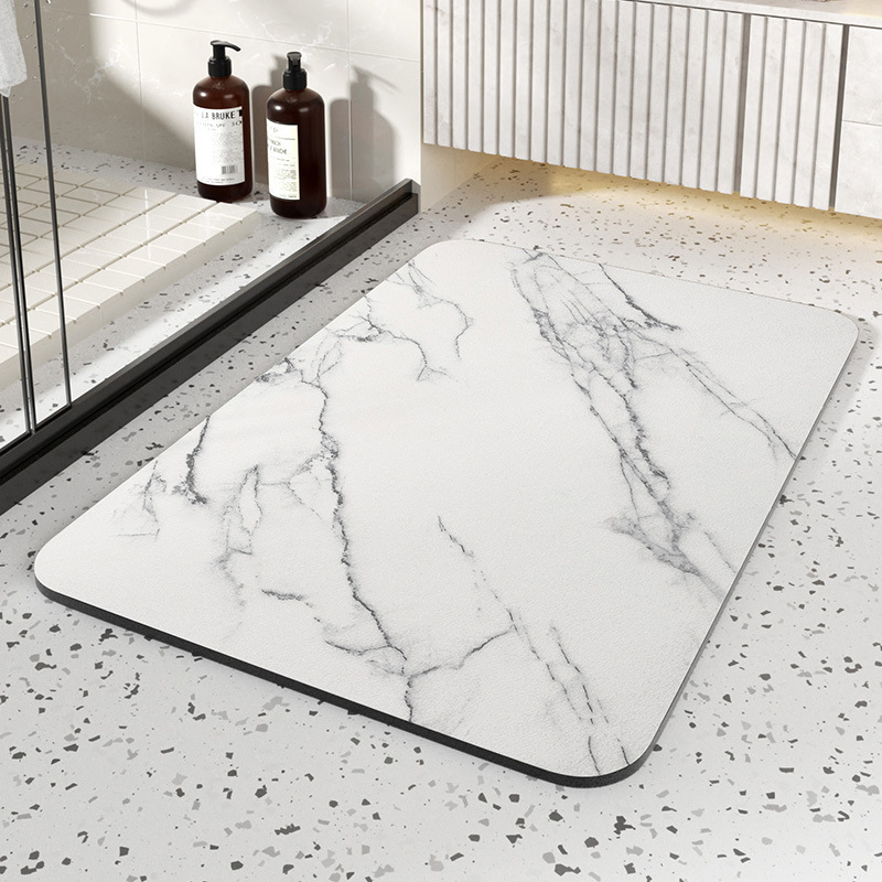 Quick Dry Bathroom Mat | Non-Slip Diatom Stone Rug 3