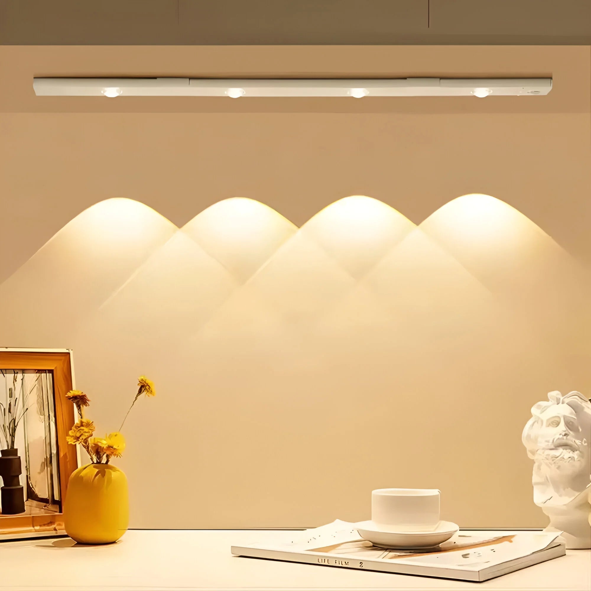 Rechargeable LED Motion Sensor Light | Customizable Ambiance & USB Powered 3