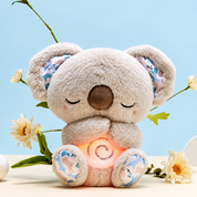 Relaxing Plush Toy Breathing Light Soothing Sleep