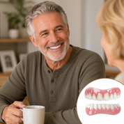 Removable Dental Prosthesis Natural Comfortable Fit