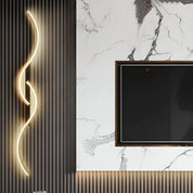 Sleek Curved Wall Light | Energy-Efficient LED Sconce 2