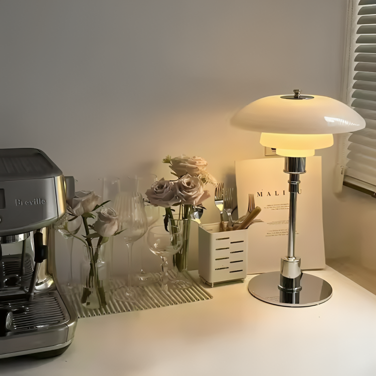 Sleek Dimmable Table Lamp | Adjustable Brightness & LED Design 0