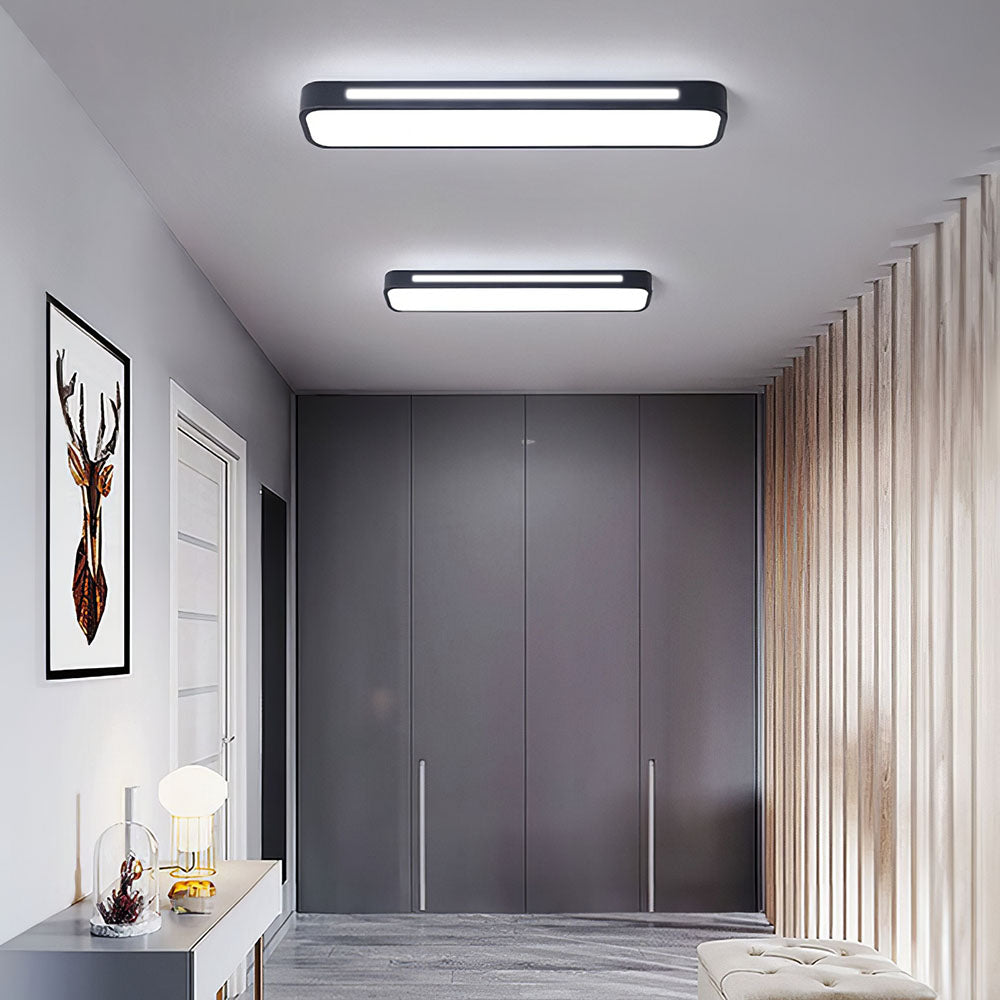 Sleek LED Ceiling Light Fixture | Nordic Minimalist Design 0