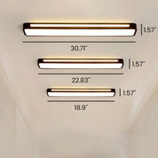 Sleek LED Ceiling Light Fixture | Nordic Minimalist Design 5
