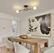 Sleek Modern Ceiling Lamp | Flush Mount Ceiling Light Fixture 2
