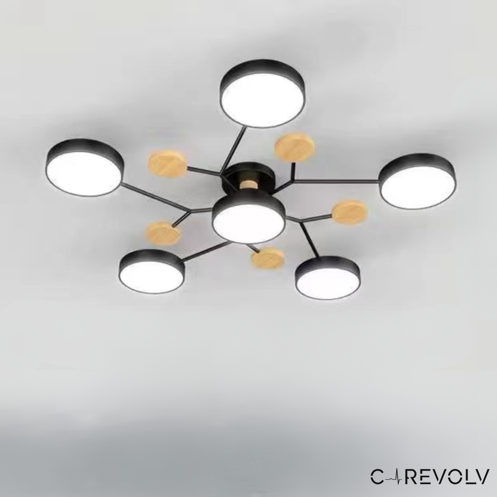 Sleek Modern Chandelier Light | Adjustable Brightness & High-Lumen Output 11