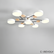 Sleek Modern Chandelier Light | Adjustable Brightness & High-Lumen Output 15