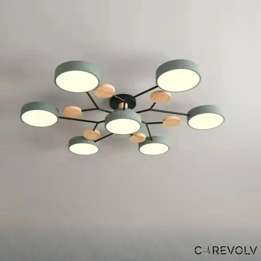 Sleek Modern Chandelier Light | Adjustable Brightness & High-Lumen Output 2