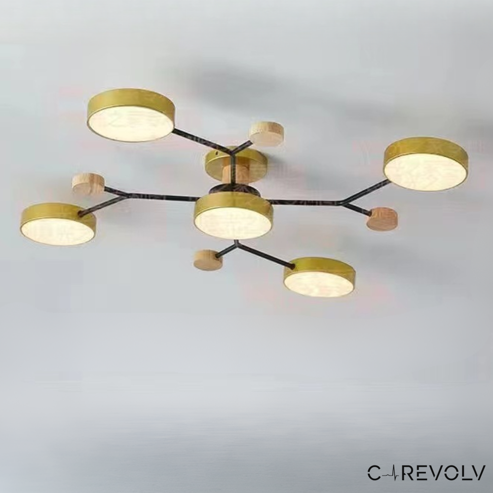 Sleek Modern Chandelier Light | Adjustable Brightness & High-Lumen Output 26