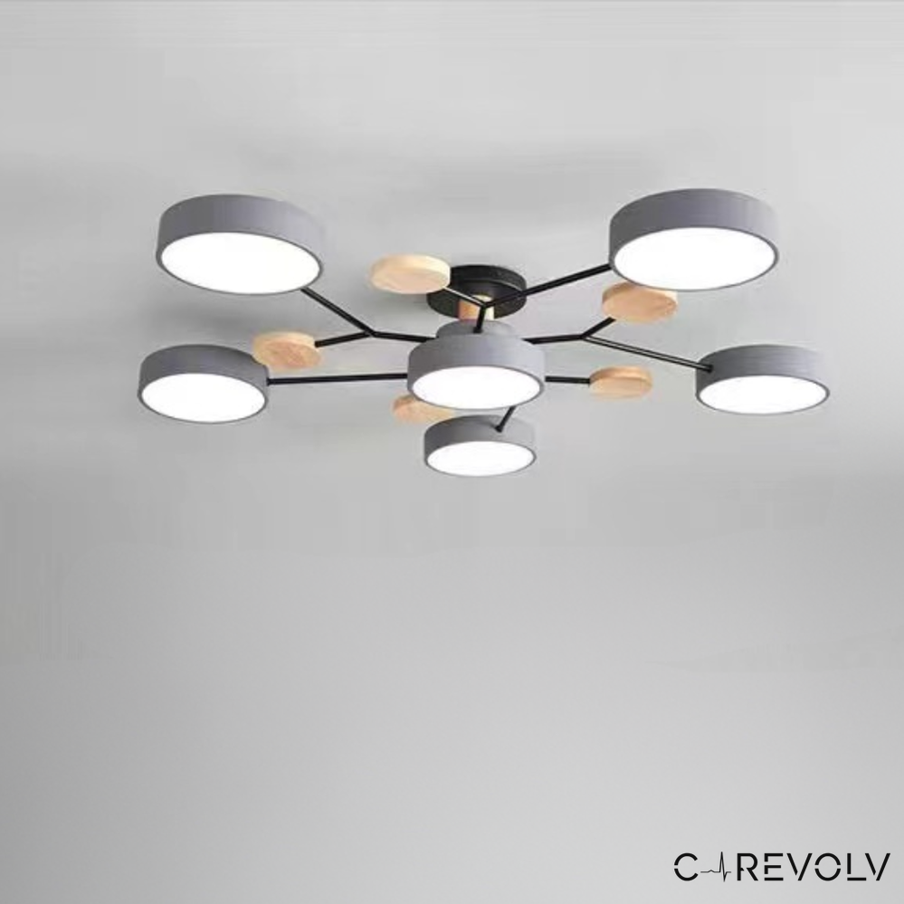 Sleek Modern Chandelier Light | Adjustable Brightness & High-Lumen Output 5