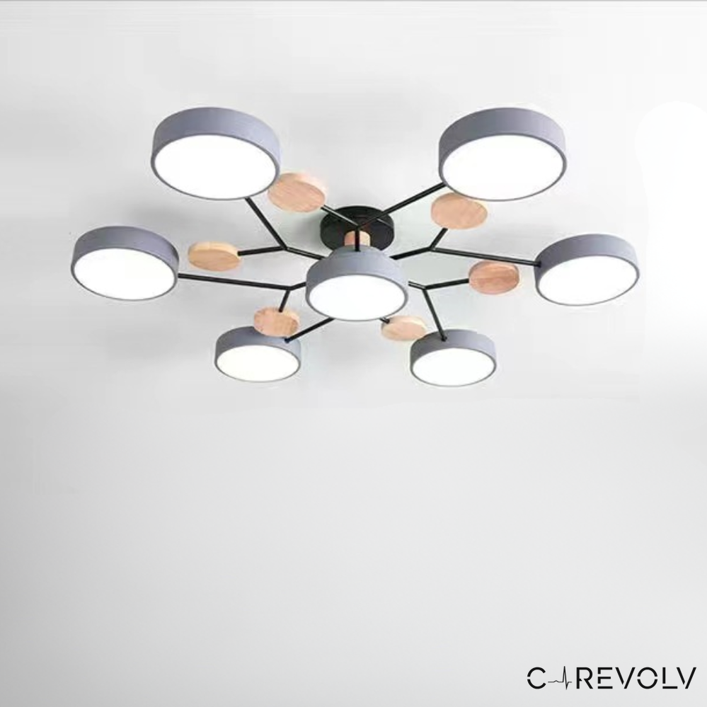 Sleek Modern Chandelier Light | Adjustable Brightness & High-Lumen Output 6