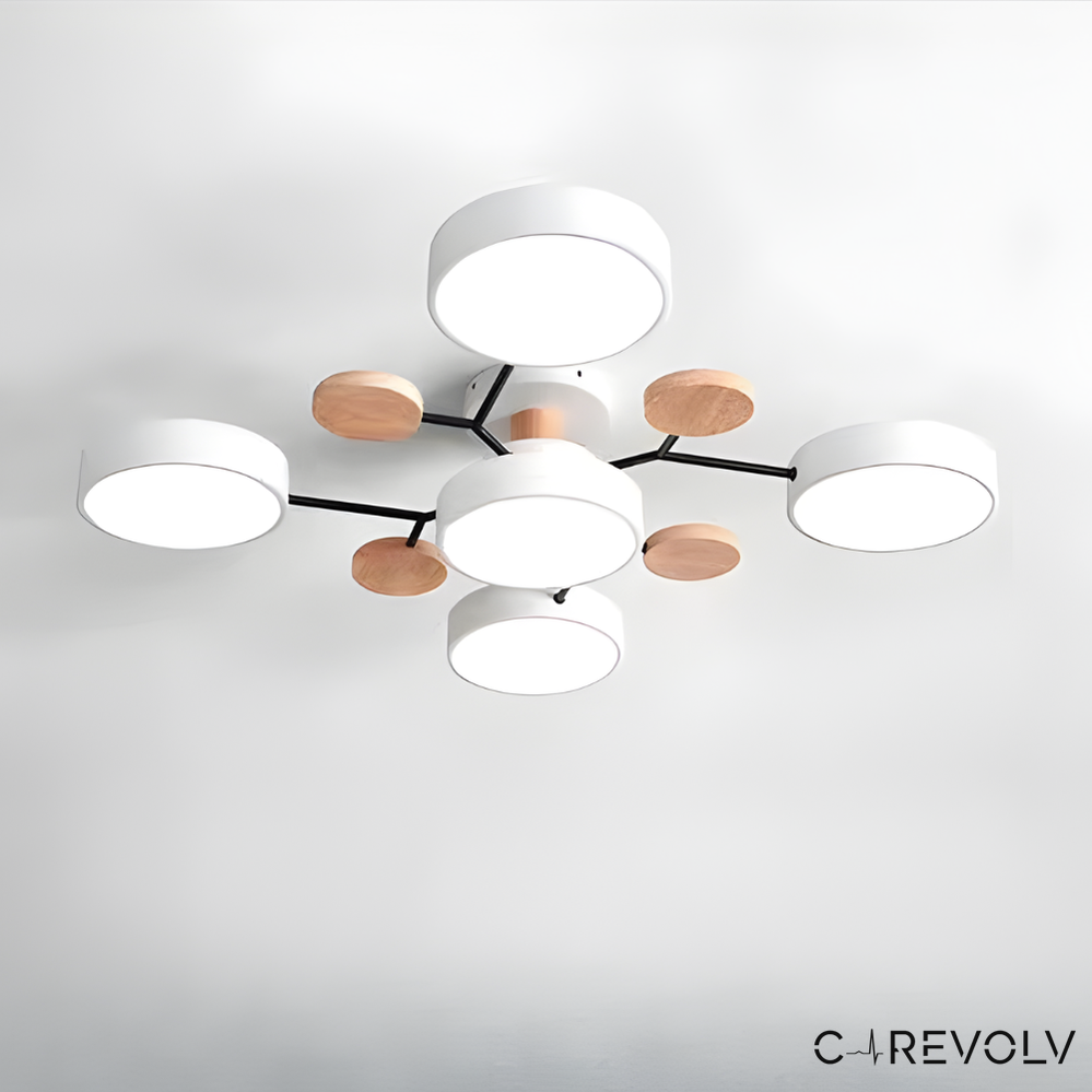 Sleek Modern Chandelier Light | Adjustable Brightness & High-Lumen Output 8