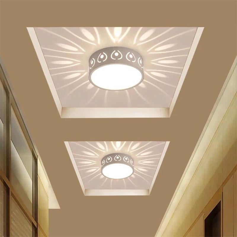 Sleek Modern LED Ceiling Light | Flush Mount Fixture & Energy Efficient 2