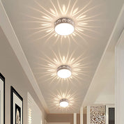 Sleek Round Flush Mount Ceiling Light | Energy-Efficient LED Fixture 1